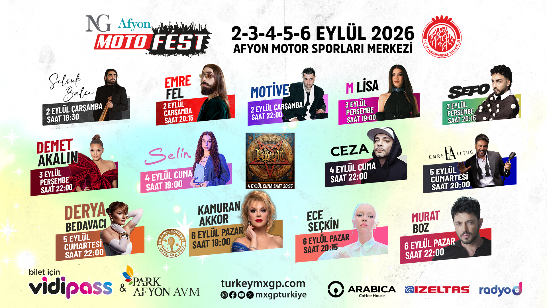 NG AFYON MOTOFEST BUGÜN KAPILARINI AÇTI 
