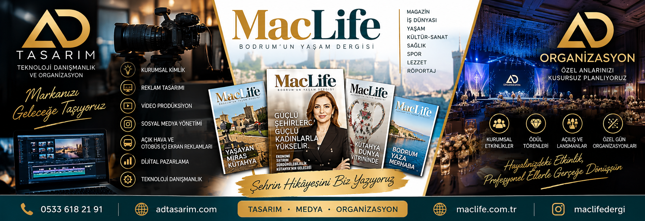 AD Tasarım - MacLife Dergi - AD Organizasyon