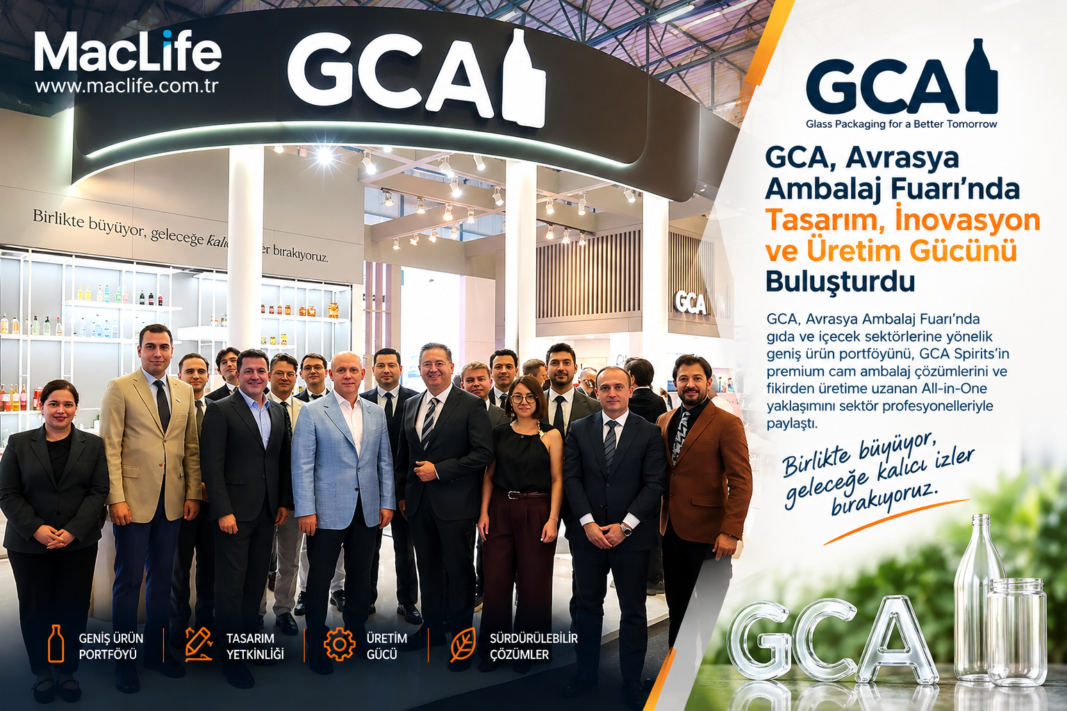 GCA, Avrasya Ambalaj Fuarı’nda Tasarım ve Üretim Gücünü Öne Çıkardı
